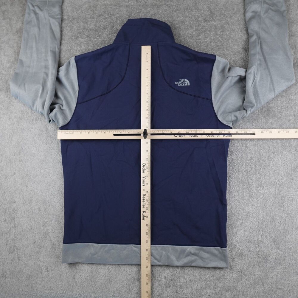 The North Face Jacket Mens M Blue Gray Color Block Full Zip Flash Dry Hiking - Picture 7 of 9